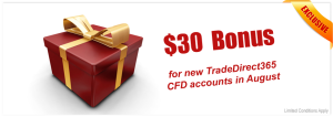 TradeDirect365 Promotion | Signup Bonus