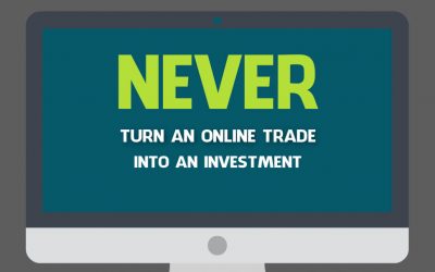 Never turn a share trade into an investment